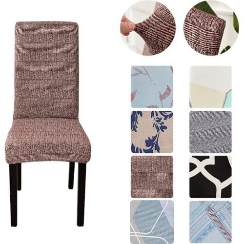 Chair Cover Spandex Elastic Chair Cover for Chairs for Kitchen Cover for Armchair for Home Wedding Chair Covers for Office Chair