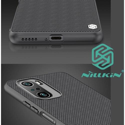 Nillkin Case For Poco F3 Xiaomi Redmi K40 Pro nylon Cover Textured Texture Pattern