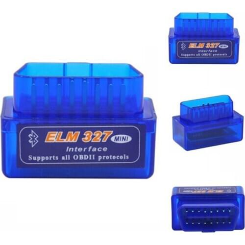ELM327 Bluetooth V2.1 for Android Torque OBD 2 Interface OBD2 Scanner Super MINI ELM 327 Support OBDII