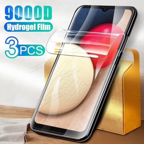 3pcs hydrogel film case For samsung galaxy A 02s A02s a02 s glass samsunga02s smartphone cover for samsung a02s protective film