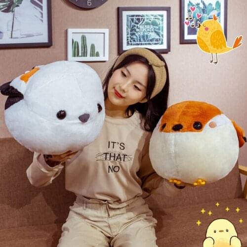 Cute Simulated Tit Doll Fake Tiemouse Plush Stuffed Animal Toy Room Decor Soft Sofa Chair Cushion Birthday Gift Baby Present