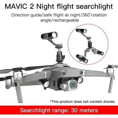 Suitable for DJI Mavic 2 Pro Zoom Searchlight Set Rechargeable Drone Accessories