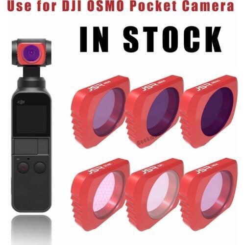 Filter Kit for DJI OSMO POCKET Accessories Handheld Gimbal Camera Lens Protector ND Filter MCUV CPL STAR ND64 ND32 ND4 ND8 ND16
