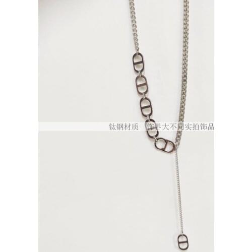 Necklace For Women Stainless Steel Silver Choker Chain Necklaces Men Boho Pretty Jewelry Gift Party Jewelry Never Fade