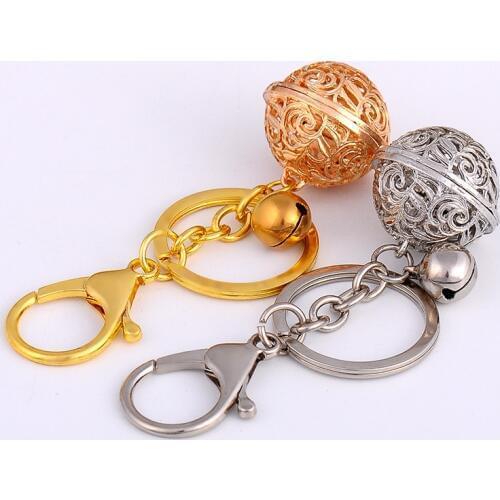 Hollow Bell Keychain With Female Palace Bell Key Chain Ornaments Accessories Jewelry Pendant Chain
