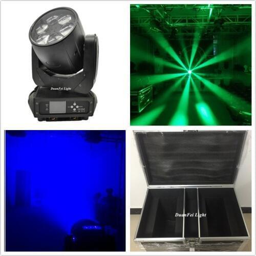 10 pieces+Roadcase bee eye zoom led moving head wash led beam dmx disco moving head 6x40w moving head