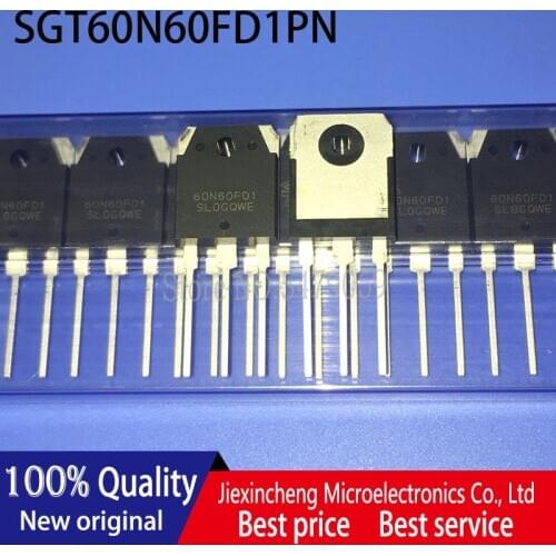 10PCS SGT60N60FD1PN 60N60FD1 TO-3P 600V 60A New original