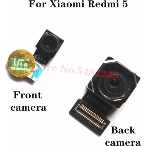 100% Original Back Main Camera Flex Cable For Xiaomi Redmi 5 Rear Front Camera module connector Testing work Replacement Parts