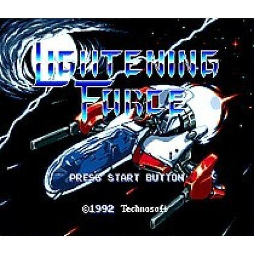Lighting Force 16 bit MD Game Card For Sega Mega Drive For Genesis