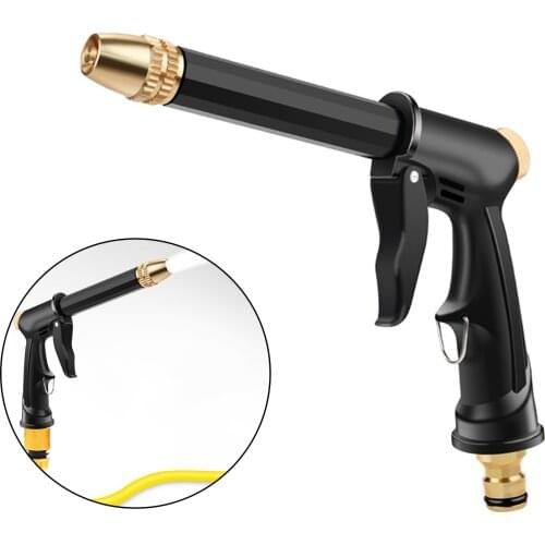 High Pressure Car Water Spray Garden Hose Nozzle Car Clean Washer Tool Garden Water Guns 360° Rotaing Water Sprayer Gun