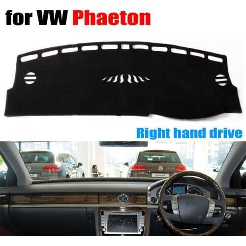 Car dashboard covers mat for Volkswagen VW PHAETON all the years Right hand drive dashmat pad dash cover dashboard accessories