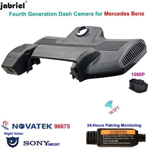 For Mercedes Benz S Class w222 S320 S350 S450 S500 for Maybach S Class w222 2018 2019 2020 2021 Full HD Car Dvr Dash Cam Camera