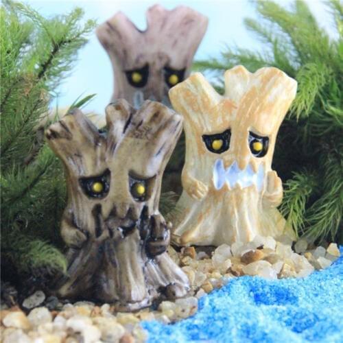 Artificial Dryad Tree Elves Miniature Fairy Garden Home Houses Decoration Mini Craft Micro Landscaping Decor DIY Accessories