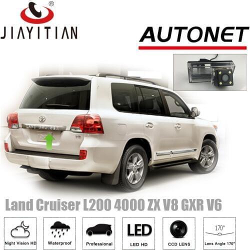 JiaYiTian Rear View Camera For Toyota Land Cruiser L200 4000 ZX V8 GXR V6 CCD Night Vision/Reverse Camera/license plate Camera