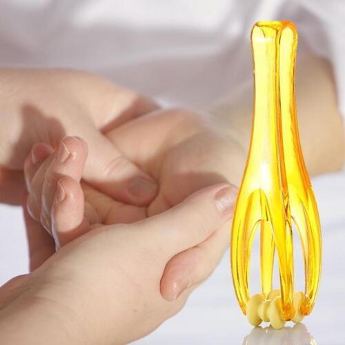2 Rollers Hand Finger Massager Elastic Handle Relax Finger Joints Hand Massager Blood Circulation Massage Tool