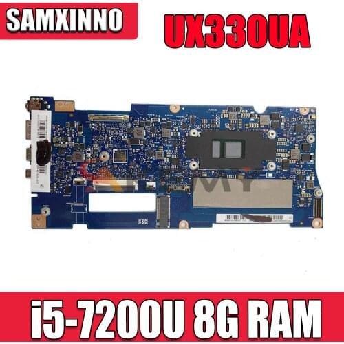 Akemy UX330UAR Laptop motherboard For ASUS UX330UAR UX330UA UX330U U3000U Mainboard i5-7200U 8G RAM