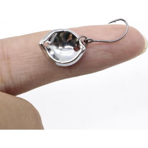 1pcs Metal Spinner 1.7g 10MM Silver Gold Bass Pike Gold Sliver Spoon Bait Fishing Lure Artificial Hard Baits Crap Fishing