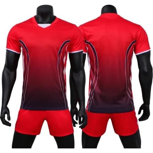 Wholesale design volleyball jersey set quick dry breathable volleyball uniforms for men