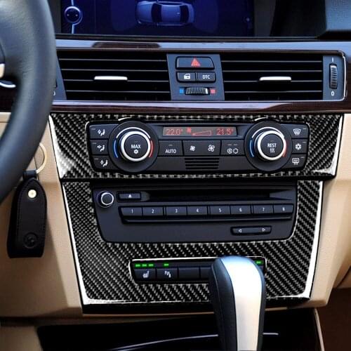 It Is Suitable For BMW (2005-2012) Special For Old 3 Series The Carbon Fiber E90.e92 Air Conditioning CD Control Panel