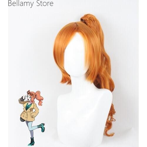 Pokemon Sword Shield Expansion Pass The Isle of Armor Sonia cosplay costume wigs cos hairewear+wig cap