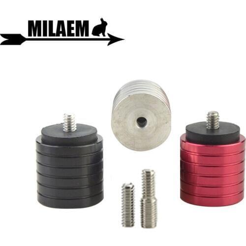 1pc Archery Compound Bow Stabilizer Balance Weight Counterweight Balance Bar Rod Stabilizer Outdoor Hunting Shooting Accessories