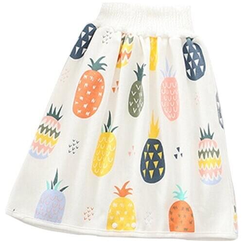 2 In 1 Comfy Children Diaper Skirt Summer Baby Pants Absorbent Shorts Prevent Skirt Moment Leakage Mat Cover Great Gift