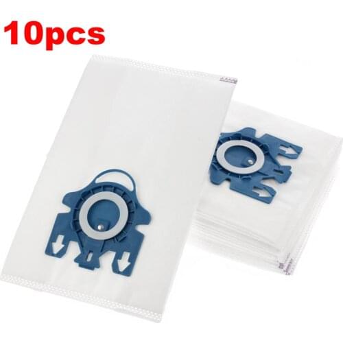 10Pcs/Lots Vacuum Cleaner Dust Bags fit for Miele Miele GN series C1, Complete C3, S400, S600, S800, S2, S5, S8 HyClean Dustbag