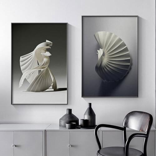 Abstract Line Canvas Black White Wall Art Minimalist Print Painting Nordic Poster Woman Dancing Picture Modern Living Room Decor