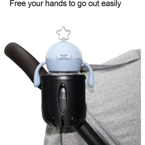 Baby Stroller Accessories Cup Holder children tricycle bicycle Cart Bottle rack Milk Water pushchair carriage 360Degree Rotation