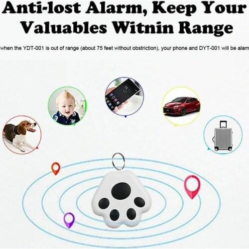 Bluetooth Trackers For Dogs Cat Location Point Finder Pet Neck Small Device GPS Pet Products Tracker