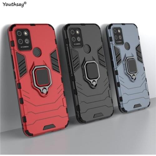 For Honor Play 5T Case for Honor Play 5T Case Protector Rubber Silicone Armor Shell Finger Ring Cover For Honor Play 5T Cover