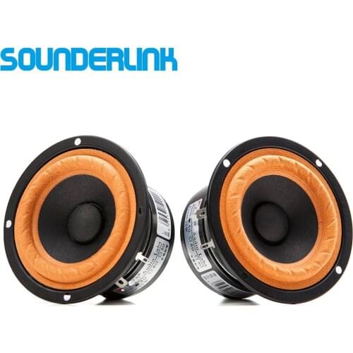 Sounderlink Audio Labs 3" HiFi rank Full Range frequency Speakers 3 inch 4 8 Ohm tweeter driver unit Medium bass set DIY