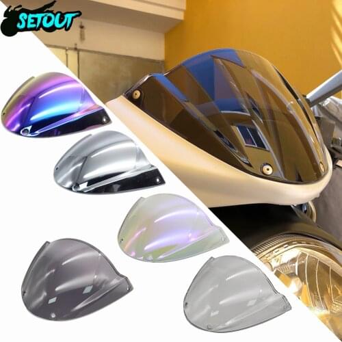 For Ducati Monster 696 796 1100 1100S Monster 1100 EVO motorcycle sports windshield deflector sun visor hood windshield