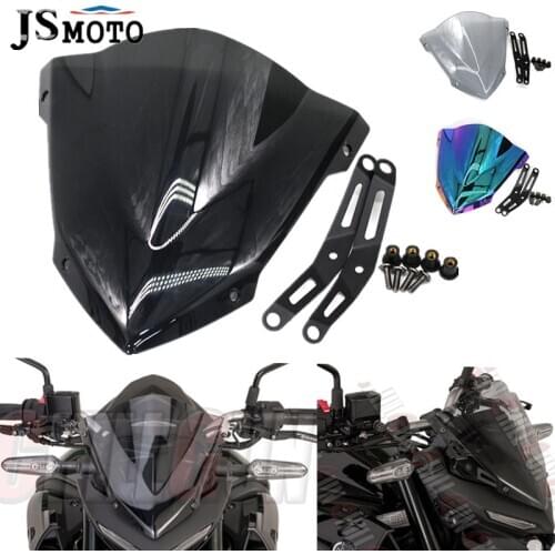 For YAMAHA MT-25 MT-03 MT25/03 mt-03 mt25 2020 2021 Motorcycle Accessories ABS Windshield WindScreen Deflectors Visor Viser