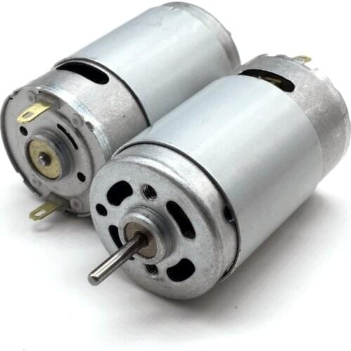 1PCS RS395 High speed DC motor,6-24V toy model electro-motor,Household appliances robot motor 12V 7500RPMM ELECTRIC SCREW DRIVER