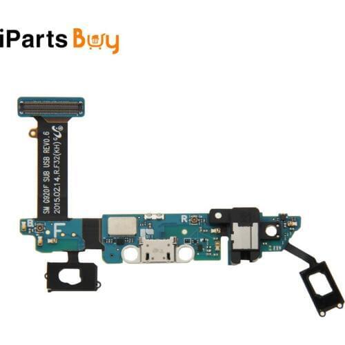 IPartsBuy Charging Port Flex Cable Replacement for Galaxy S6 / G920F