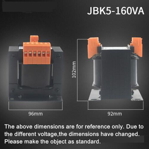 JBK5-160VA Machine Tool Controls Transformer 220V380V Various 220V110V36V24V2.3V DJ Equipment Accessories