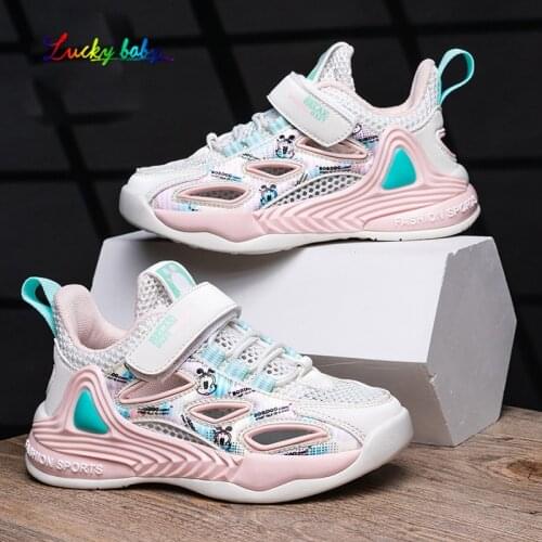 Summer Kids Sports Shoes For Girls Sneakers Students Breathable Children Shoes Girls Sneakers Light Shoes Girl 2021