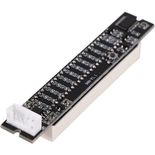 Mini Dual 12 Level Indicator VU Meter Stereo Amplifier Board Adjustable Light Speed Board