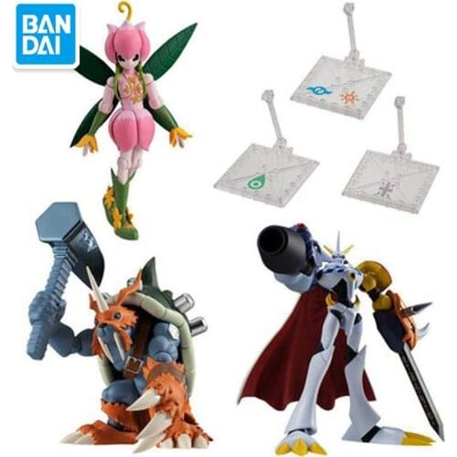 Original Bandai Shodo Digimon Adventure Omegamon Lilimon Zudomon Gashapon Toy Action Pvc Collection Anime Figure Toys for Kids