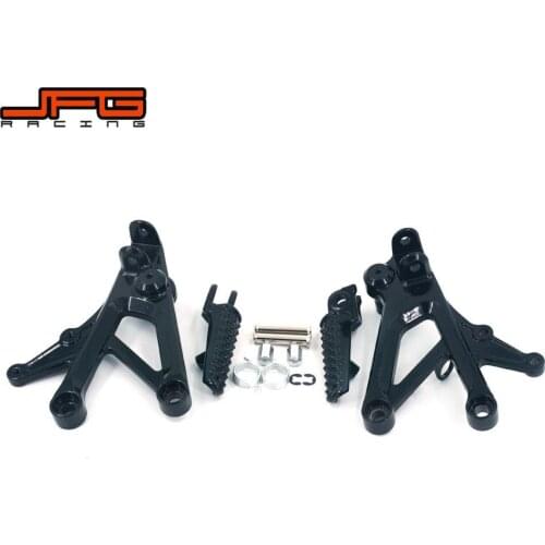 Footrests Front Foot Pegs Pedals Rest Footpegs For HONDA CBR600 F4 1999-2000 CBR600 F4I 2001-2006 01 02 03 04 05 06 Motorcycle
