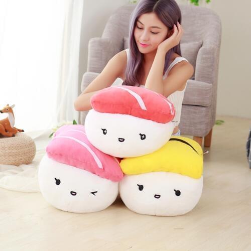 40cm Super Cute Plush Toys Simulation Food of Japanese Sushi Pillow as a Gift to the Children and Friends