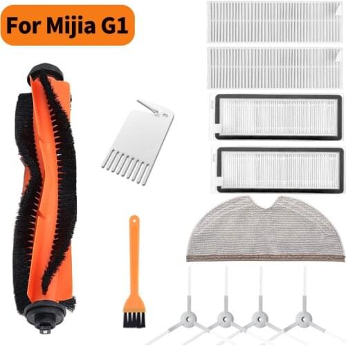 Main Roller Brush Side Brush HEPA Filter Mop Cloth Replacement Part For XIAOMI MIJIA G1 MJSTG1 Mi Robot Vacuum Xiomi Accessories