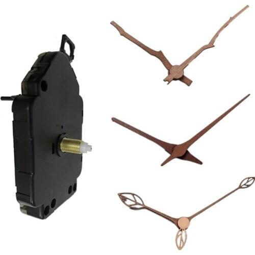 10sets Wooden Hands Wall Clock Mechanism Replacement Quartz Clock Pendulum Movement Large Clock Hands Clockwork Accessories Part