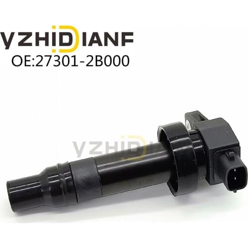 1x 27301-2B010 27350-2B000 High Performance Ignition Coil With Extension Wire Fits Hyundai Kia Motor Kia Soul 1.6L 273012B010