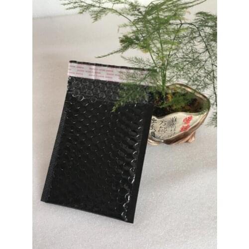 20pcs 13x12cm Small Self Sealing padded bubble Mailing Bag black Poly bubble Mailer envelopes shipping courier bubble bag