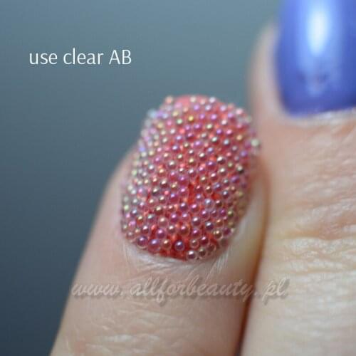 5g/box Micro Mini Beads 0.6mm 0.8mm Gradient Beads Shining Caviar Beads 3D Nail Decoration Nail Art Mini Beads