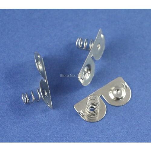 500PCS For GameBoy Color Battery Terminals Spring Contacts For GBC Housing Battery Holder