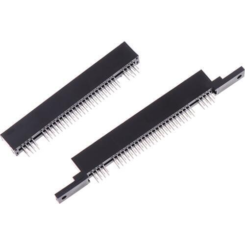 62-Pin 2.54mm Interval Game Cartridge Slot For S-F-C For SNES Console High Quality