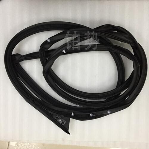 Car Front door weather strip 2013-Nis sanT eana 2.0L XL 2.5L XL Front door glass wool slot Front door soundproof sealing strip